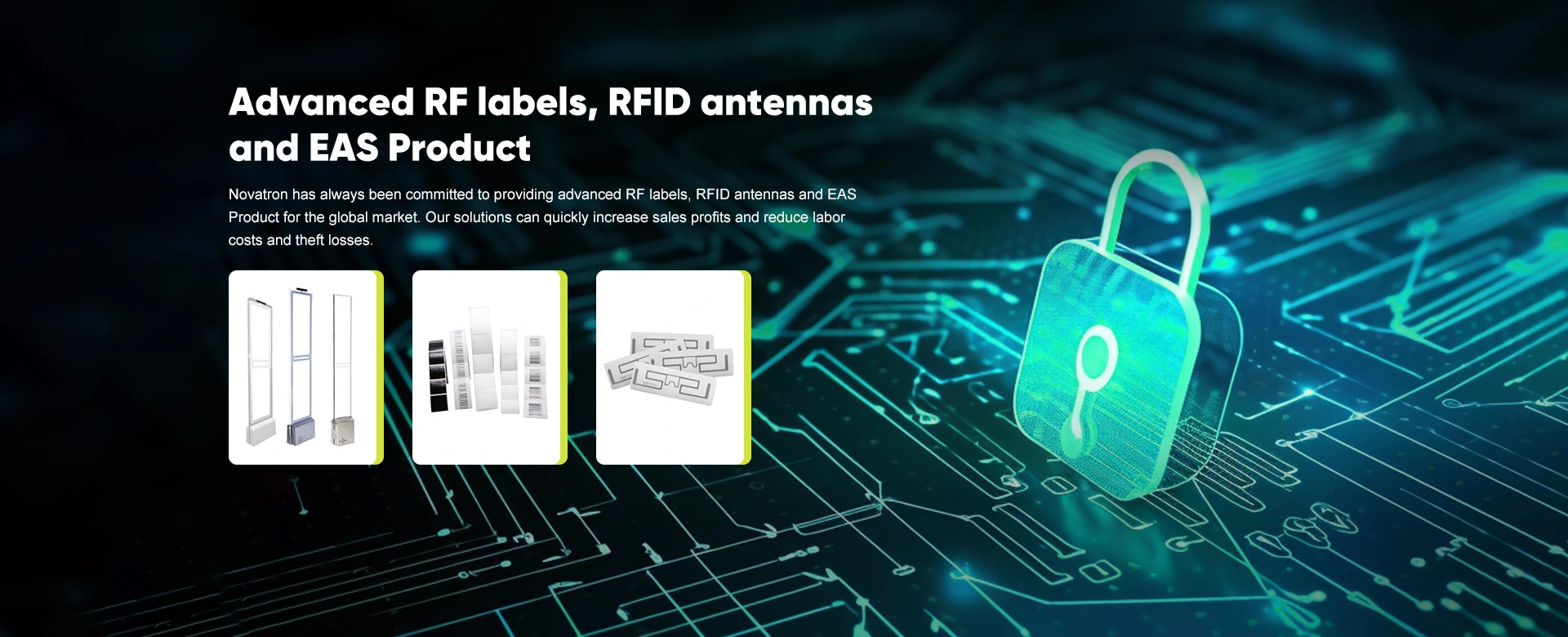 Усовершенствованные радиочастотные этикетки, антенны RFID и продукт EAS